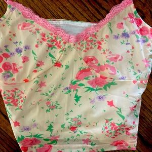 Vintage cami size small polyester